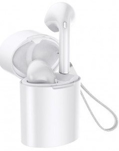 Ecouteurs sans fil rechargeables Earbox Signature blanc